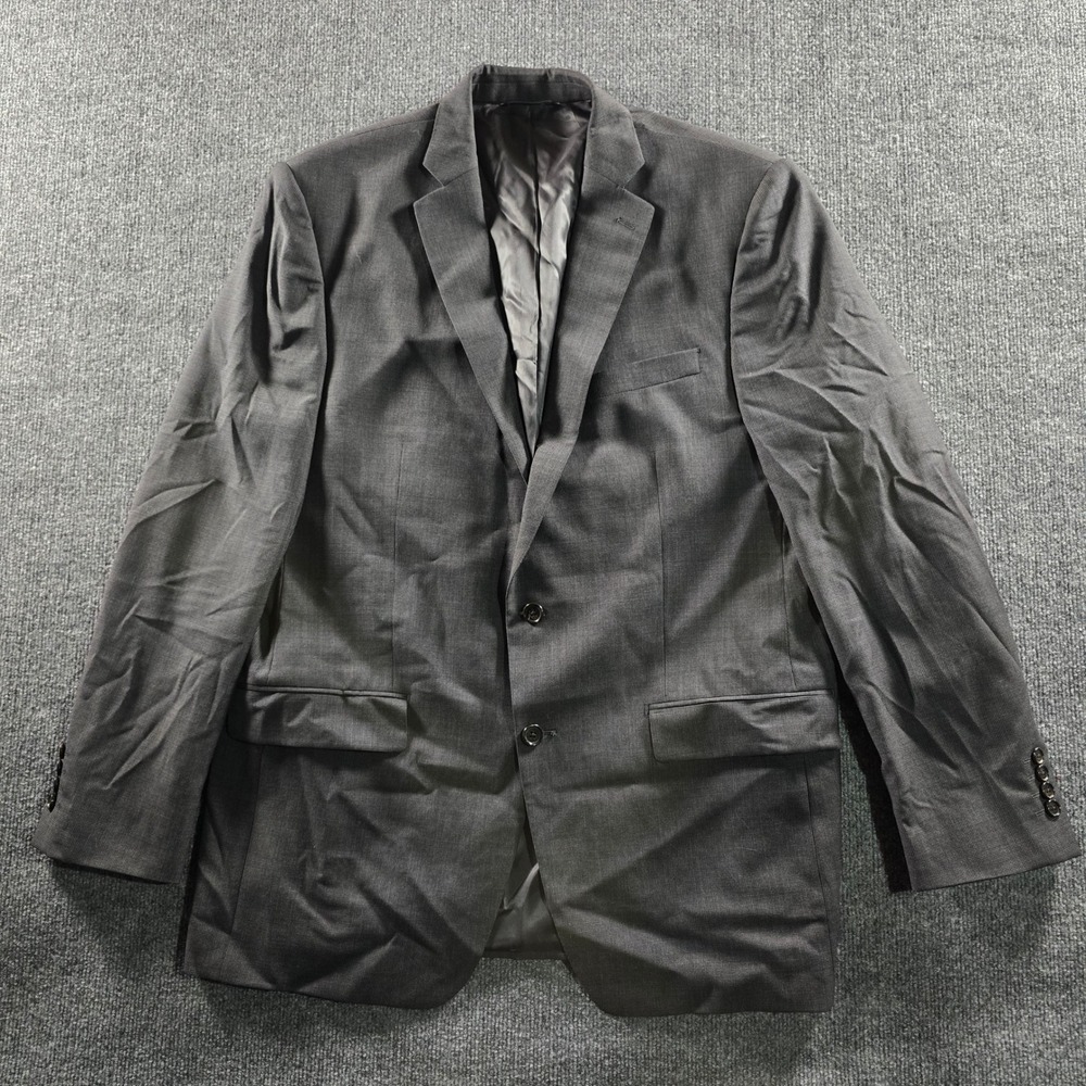 Ralph Lauren Mens 44L Blazer Gray 100% Wool Natural Stretch Sport Coat Canada